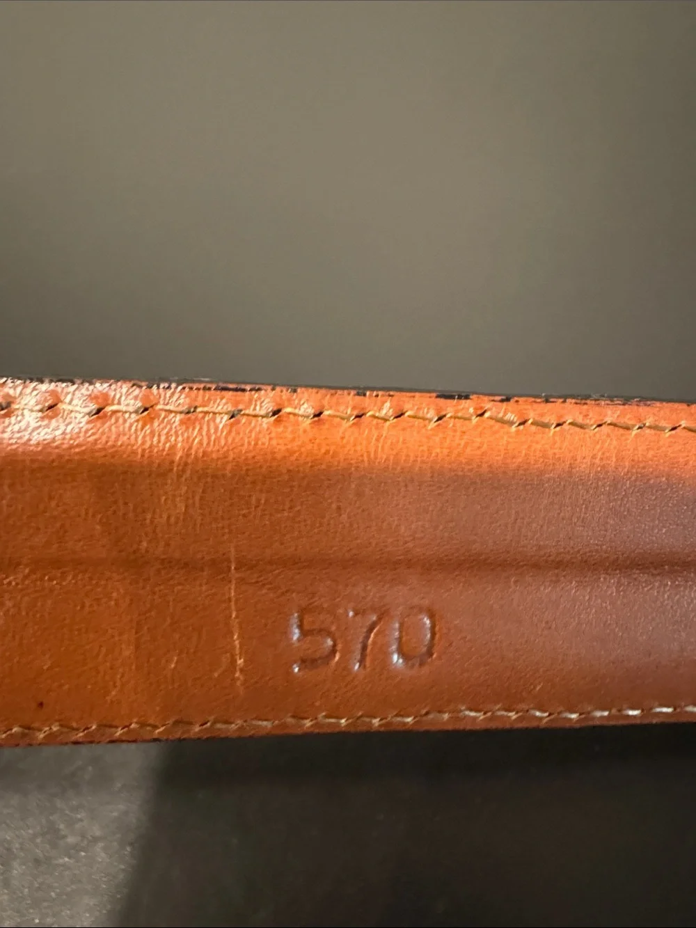 Torino South American Crocodile Belt